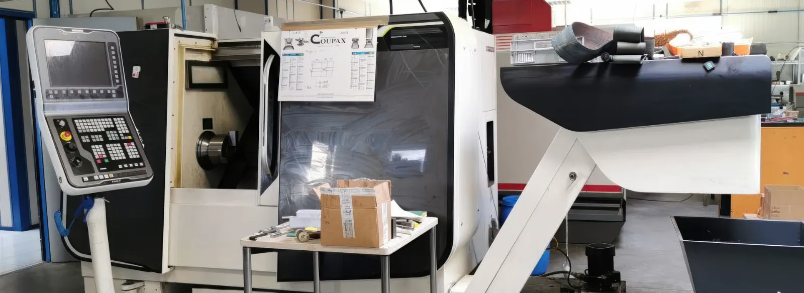 Vérification et contrôle d'un tour CNC d'occasion avant achat - SPMO77