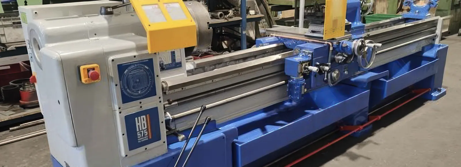 Tour parallèle CNC HB 575 d'occasion en atelier - SPMO77